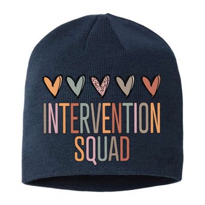 Intervention Squad Matching Team Funny Sustainable Beanie