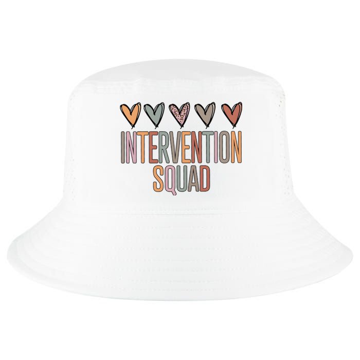 Intervention Squad Matching Team Funny Cool Comfort Performance Bucket Hat