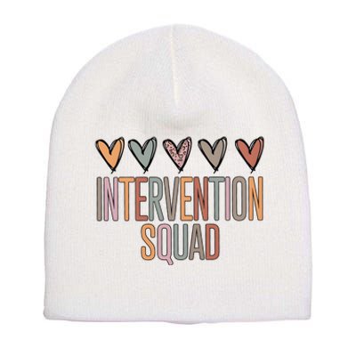 Intervention Squad Matching Team Funny Short Acrylic Beanie