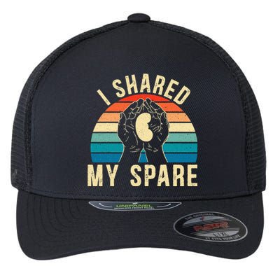 I Shared My Spare Kidney Donor Organ Donation Awareness Flexfit Unipanel Trucker Cap