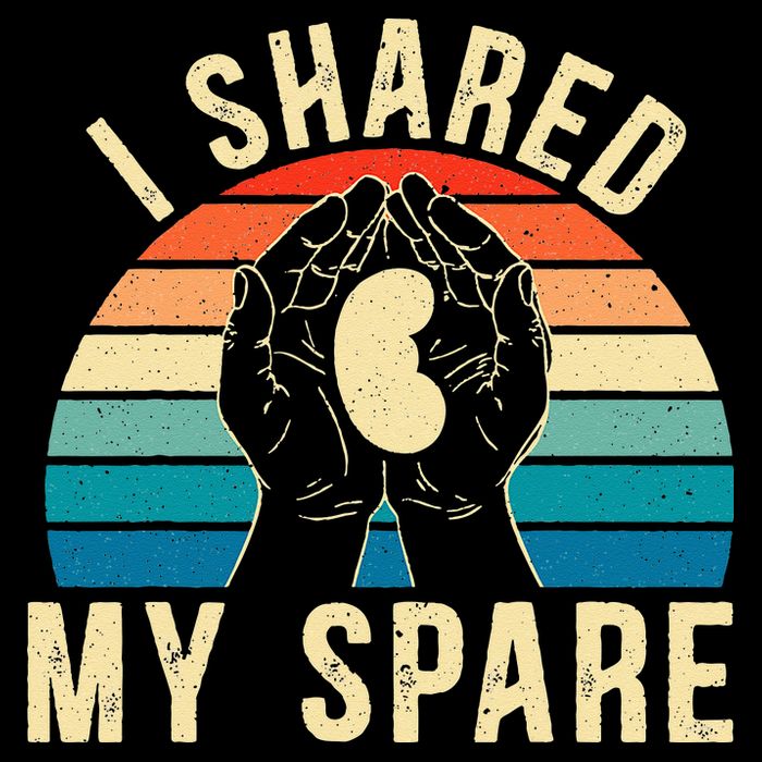 I Shared My Spare Kidney Donor Organ Donation Awareness 16 in Basic Backpack