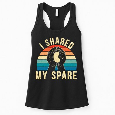 I Shared My Spare Kidney Donor Organ Donation Awareness Womens Tank Top