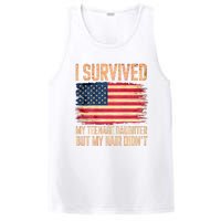 I Survived My Teenage Daughter FatherS Day Funny PosiCharge Competitor Tank