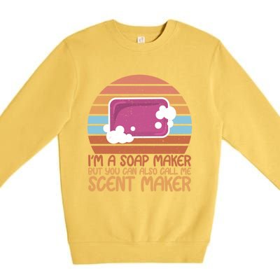 Im Scent Maker Soap Maker Soap Making Expert Lover Gift Premium Crewneck Sweatshirt