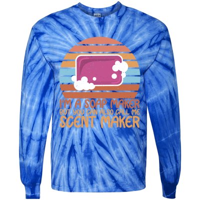 Im Scent Maker Soap Maker Soap Making Expert Lover Gift Tie-Dye Long Sleeve Shirt