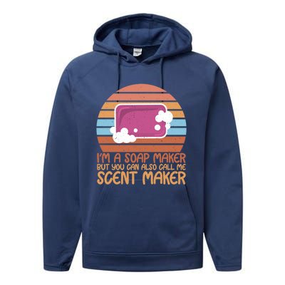 Im Scent Maker Soap Maker Soap Making Expert Lover Gift Performance Fleece Hoodie