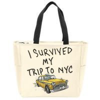 I Survived My Trip To NYC Zip Tote Bag