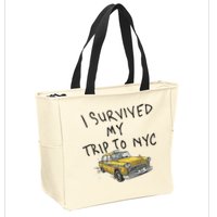 I Survived My Trip To NYC Zip Tote Bag