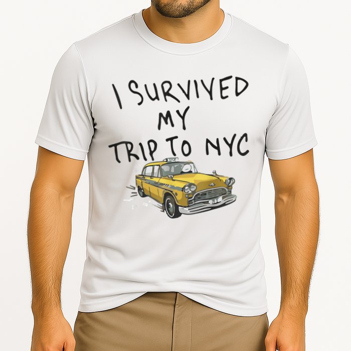 I Survived My Trip To NYC Cooling Performance Crew T-Shirt