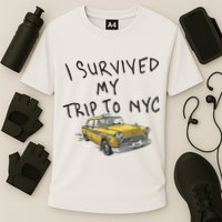 I Survived My Trip To NYC Cooling Performance Crew T-Shirt