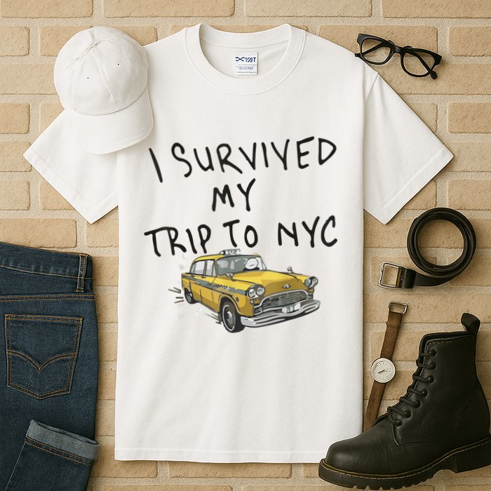 I Survived My Trip To NYC Tall T-Shirt