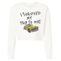 I Survived My Trip To NYC Cropped Pullover Crew