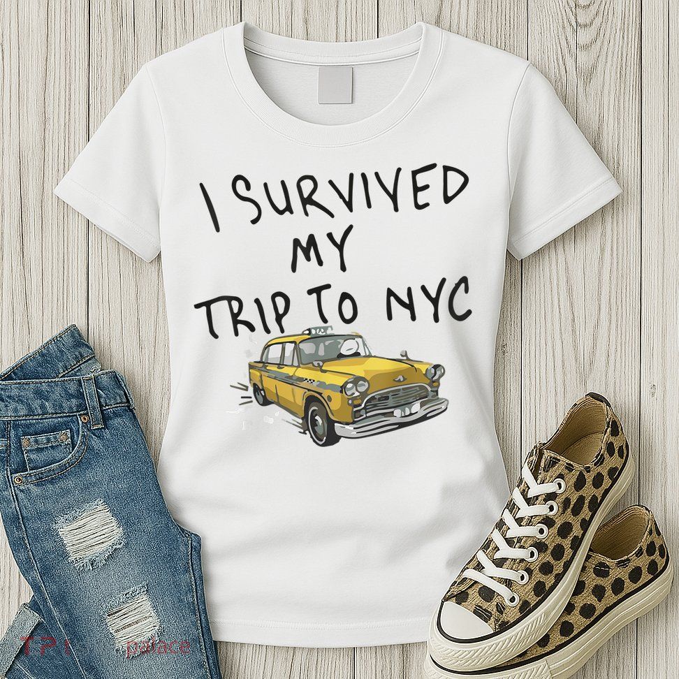 I Survived My Trip To NYC Womens T-Shirt