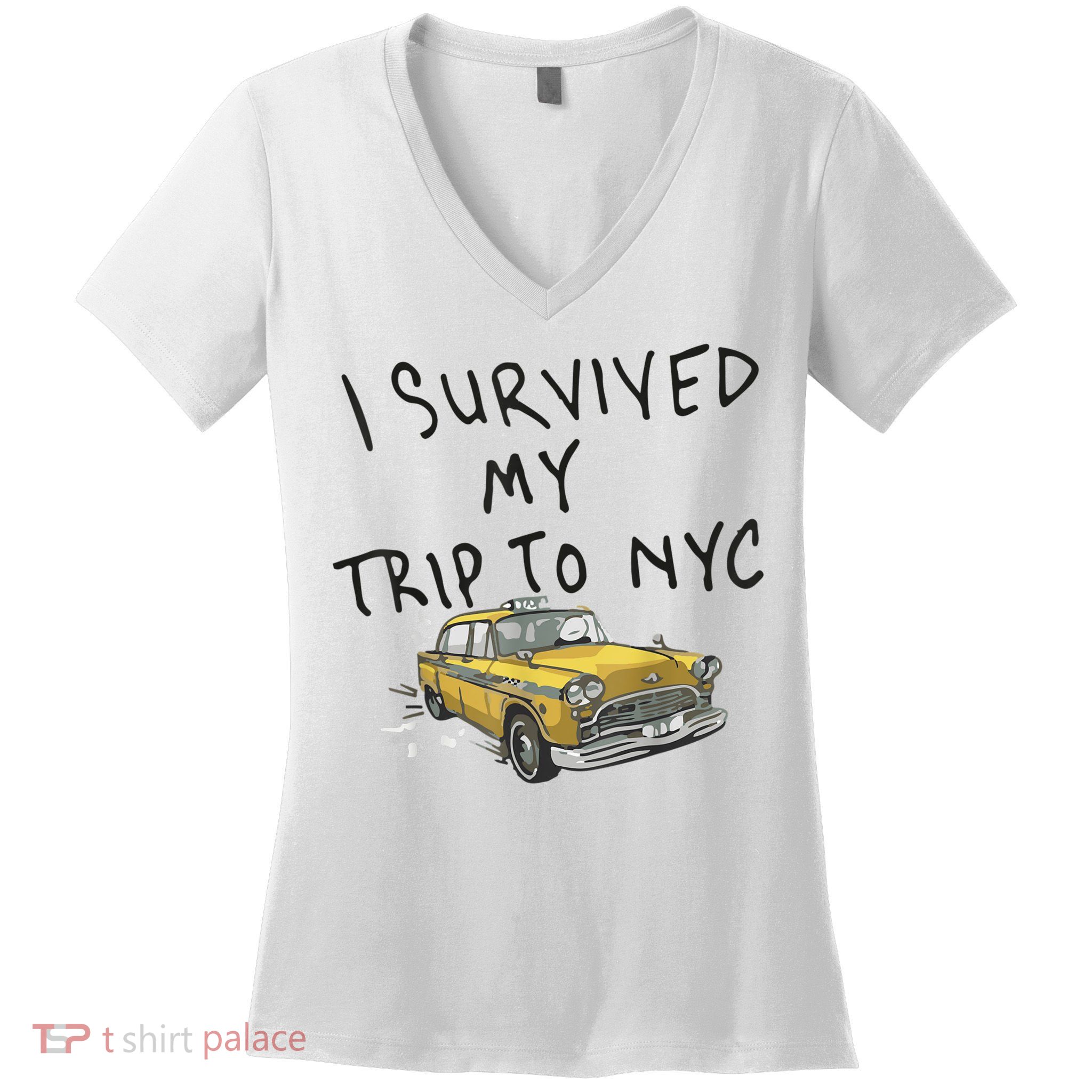 I Survived My Trip To NYC Women's V-Neck T-Shirt