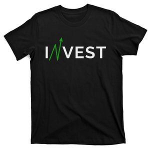 Invest Stock Market Trading Day Trader Money Investing T-Shirt