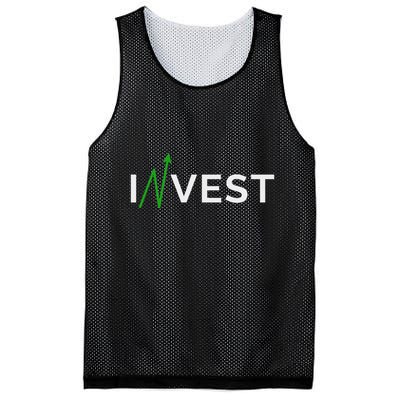 Invest Stock Market Trading Day Trader Money Investing Mesh Reversible Basketball Jersey Tank