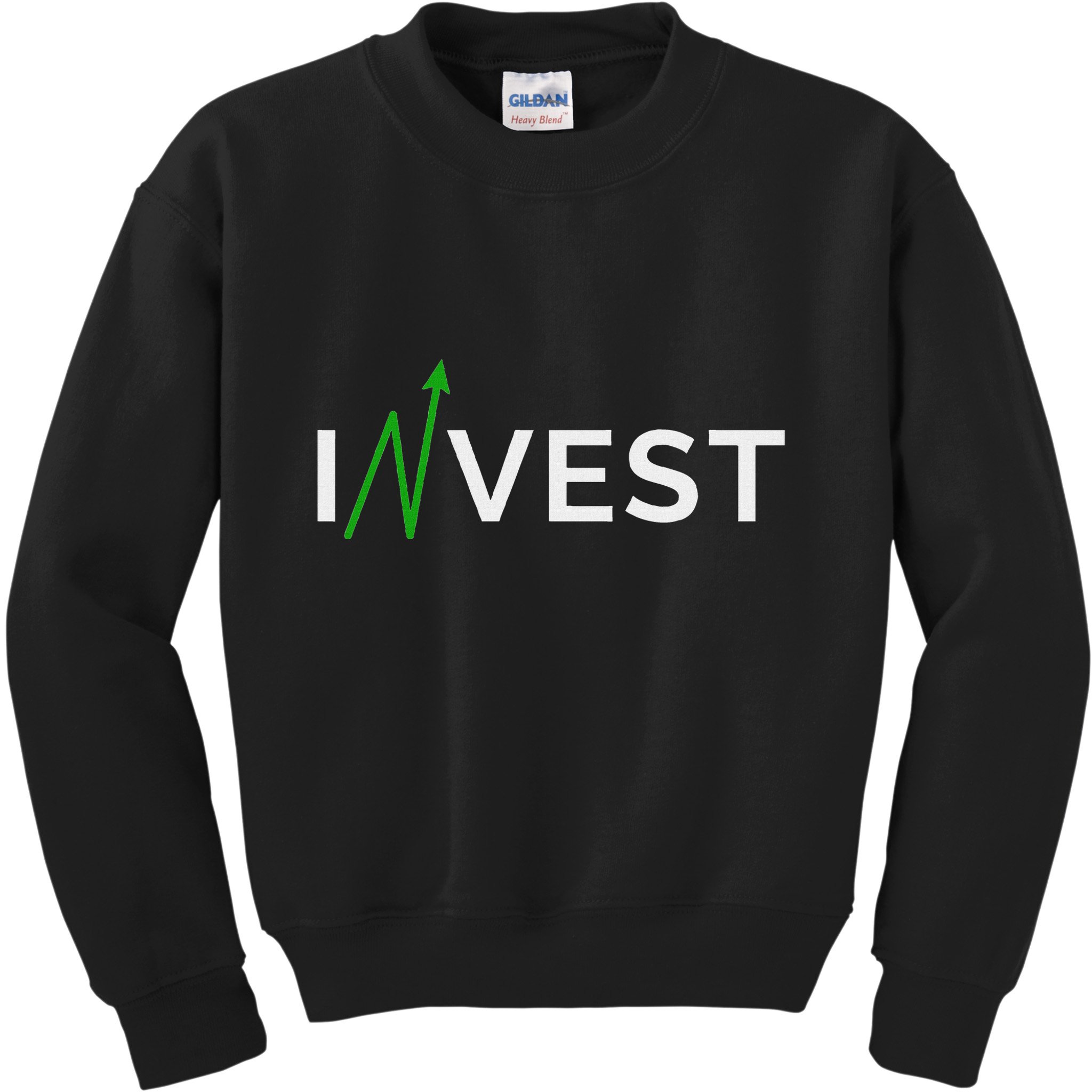 Invest Stock Market Trading Day Trader Money Investing Kids Sweatshirt