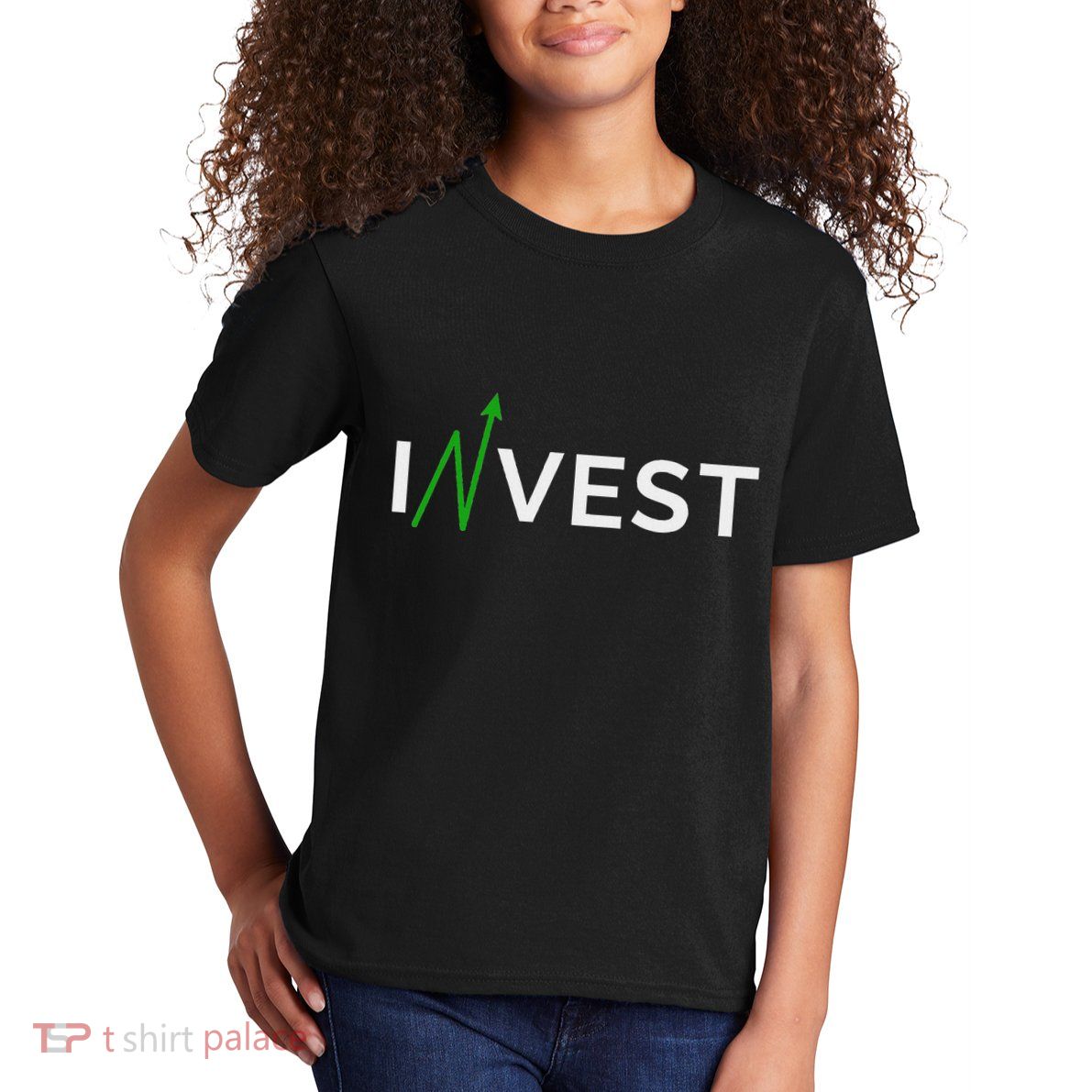 Invest Stock Market Trading Day Trader Money Investing Kids T-Shirt