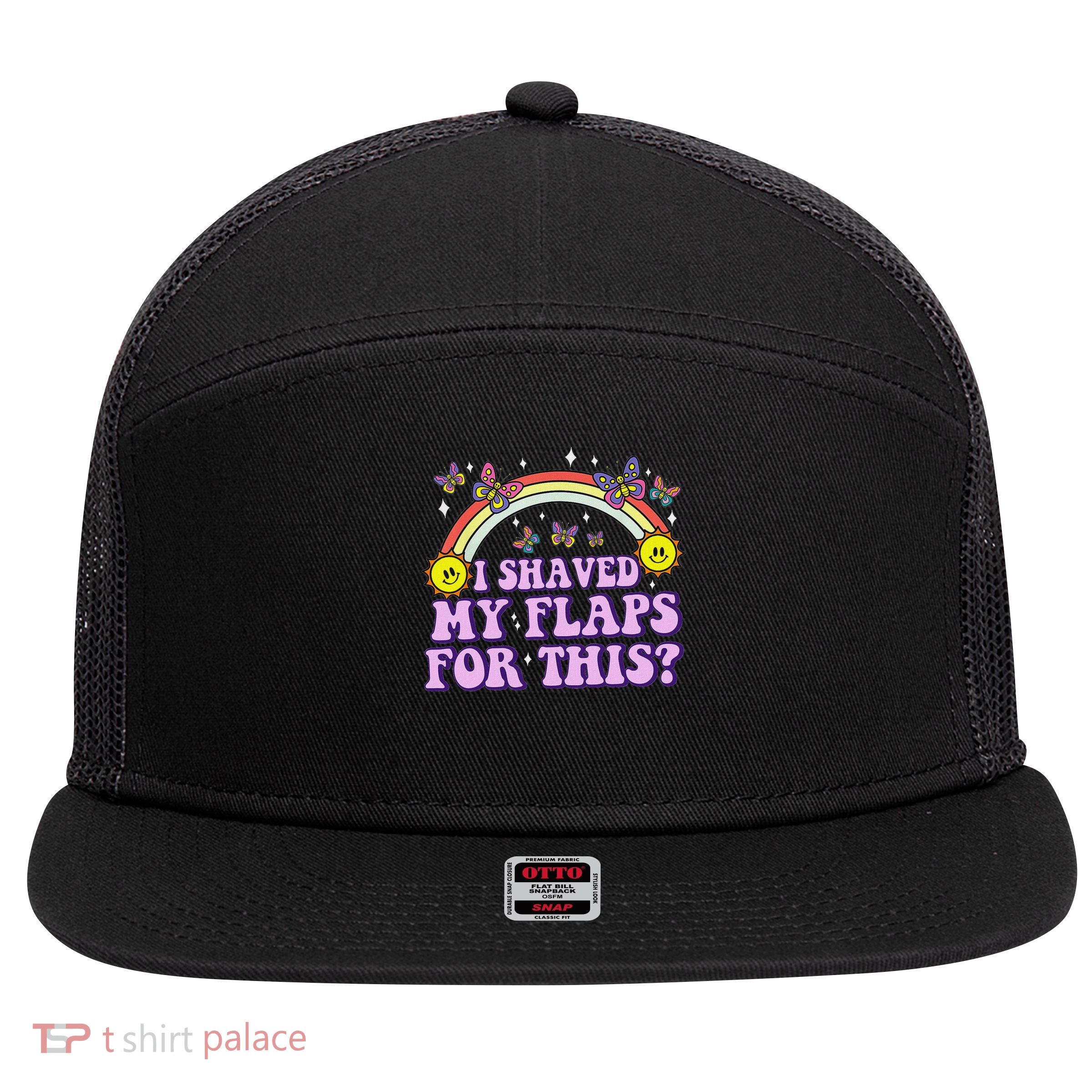 I Shaved My Flaps For This Embarrassing 7 Panel Mesh Trucker Snapback Hat