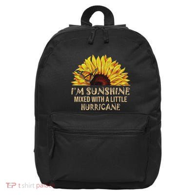 IM Sunshine Mixed With Little Hurricane 16 in Basic Backpack
