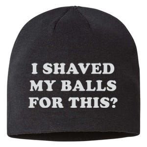 I Shaved My Balls For This Sustainable Beanie