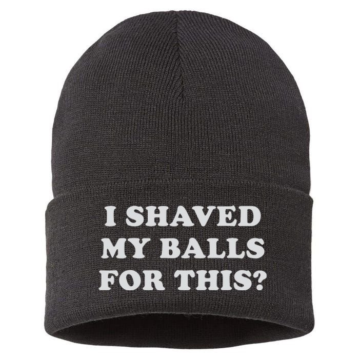 I Shaved My Balls For This Sustainable Knit Beanie