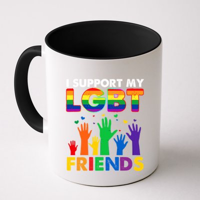 I Support My Lgbt Friends Lgbtq Pride Pride Month Cute Gift Mug
