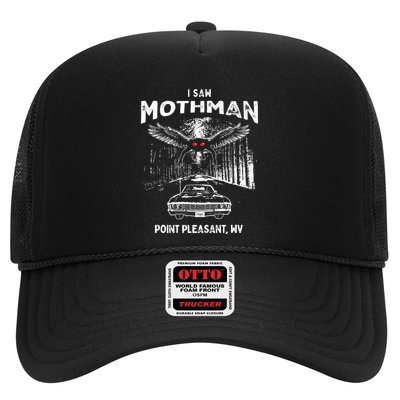 I Saw Mothman In Point Pleasant West Virginia Cryptid Trucker Hat