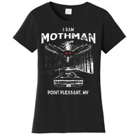 I Saw Mothman In Point Pleasant West Virginia Cryptid Women's T-Shirt