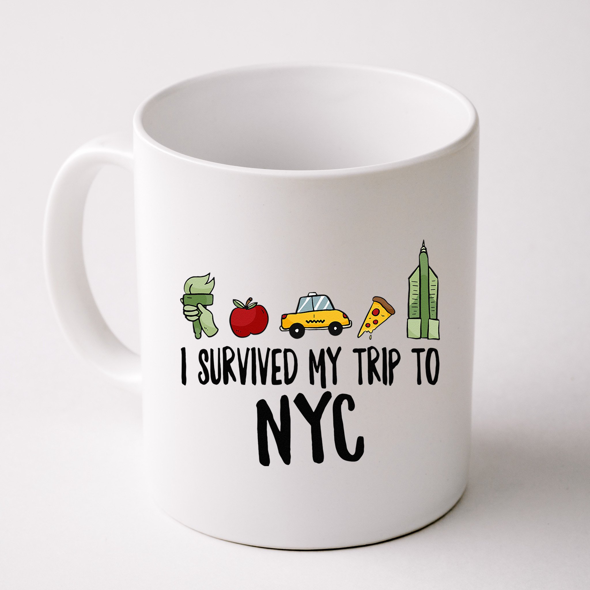 I Survived My Trip To NYC New York Bild Big Apple Mug