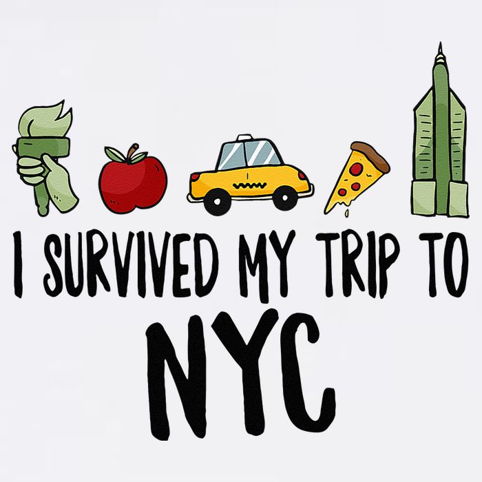 I Survived My Trip To NYC New York Bild Big Apple Womens Tank Top