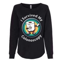 I Survived My Colonoscopy Survivor Funny Hospital Patient Womens California Wash Sweatshirt