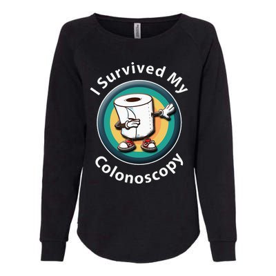 I Survived My Colonoscopy Survivor Funny Hospital Patient Womens California Wash Sweatshirt