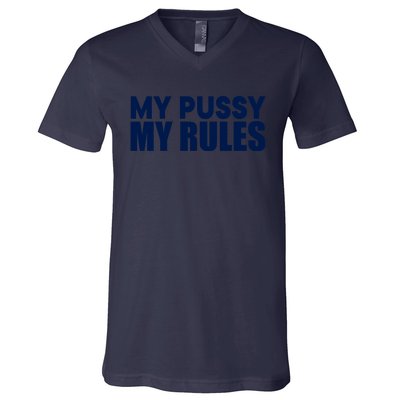 Icarly Sam My Pussy My Rules V-Neck T-Shirt