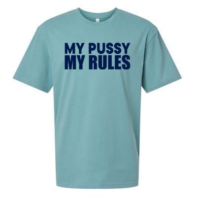 Icarly Sam My Pussy My Rules Sueded Cloud Jersey T-Shirt