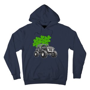 Irish Shamrock Monster Truck St Patrick's Day Cute Gift Hoodie