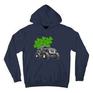 Irish Shamrock Monster Truck St Patrick's Day Cute Gift Tall Hoodie