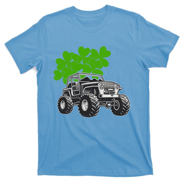 Irish Shamrock Monster Truck St Patrick's Day Cute Gift T-Shirt