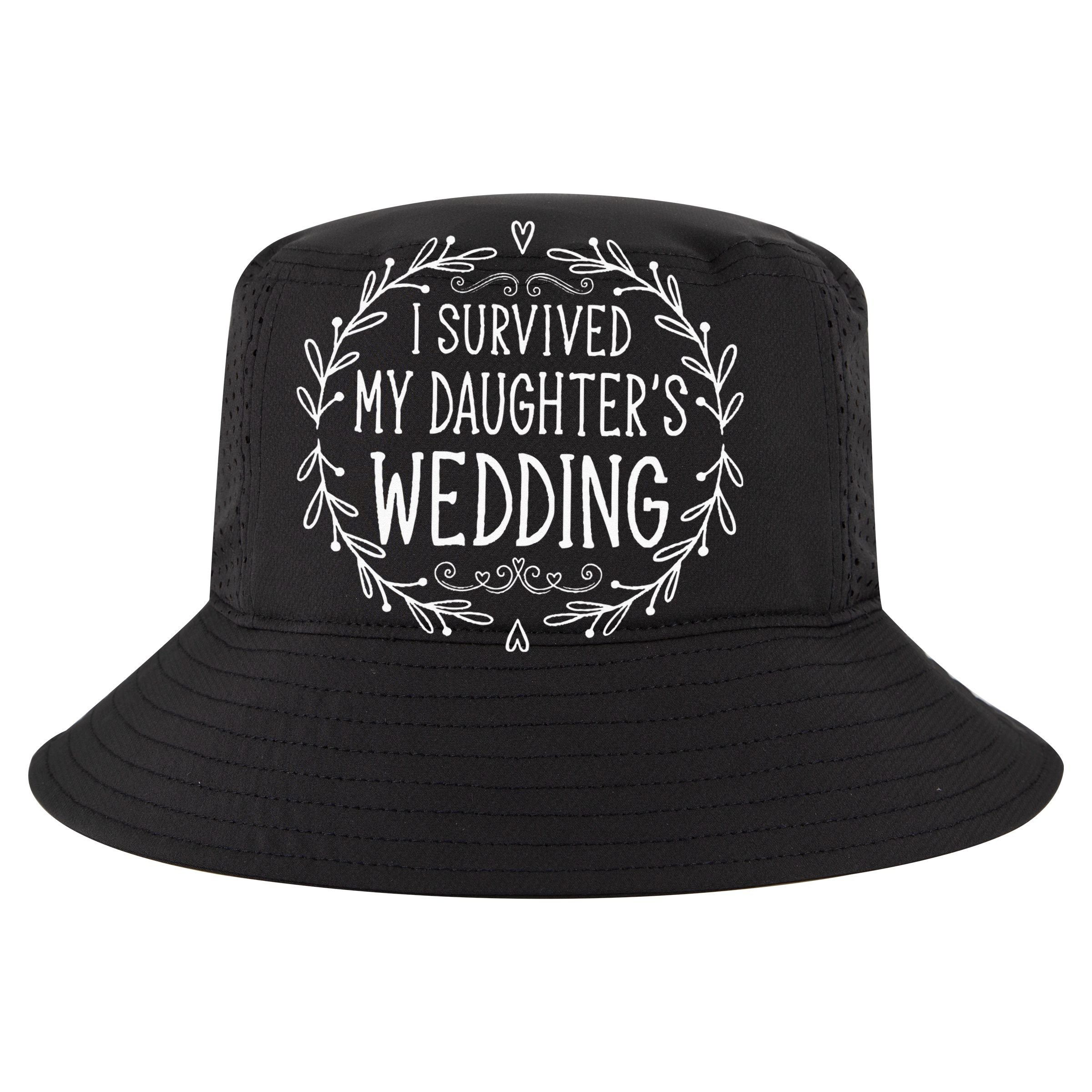 I Survived My Daughter's Wedding Beautiful Bride's Dad Cooling Performance Crew T-Shirt