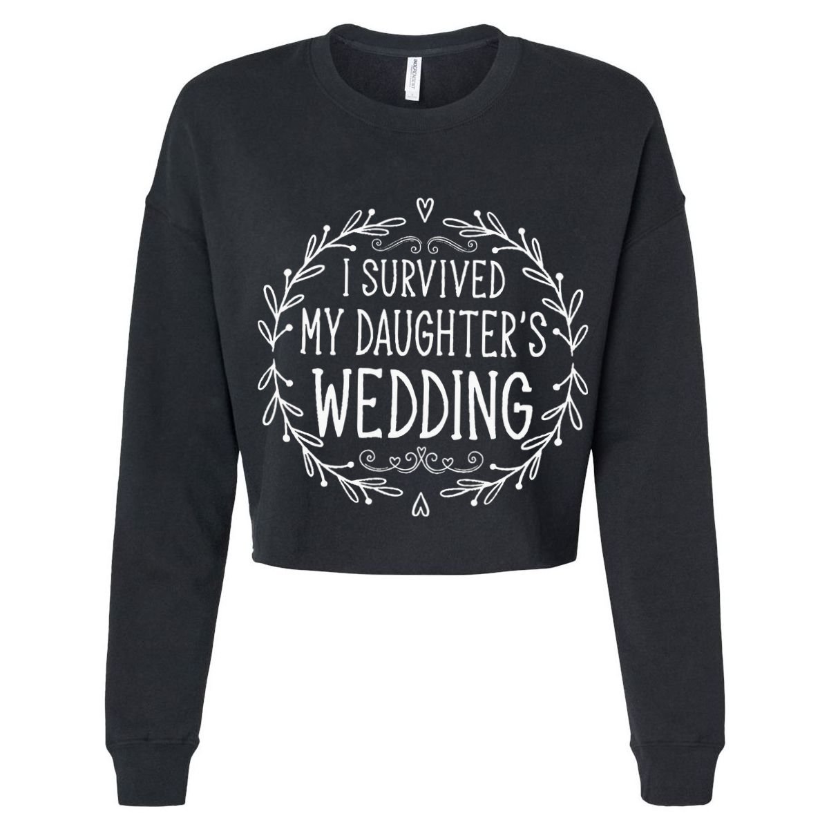 I Survived My Daughter's Wedding Beautiful Bride's Dad Cooling Performance Crew T-Shirt