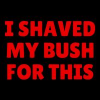 I Shaved My Bush For This Funny Pool Party Pom Pom 12in Knit Beanie