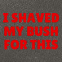I Shaved My Bush For This Funny Pool Party Cotton Canvas Backpack