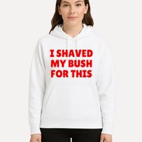 I Shaved My Bush For This Funny Pool Party Hoodie