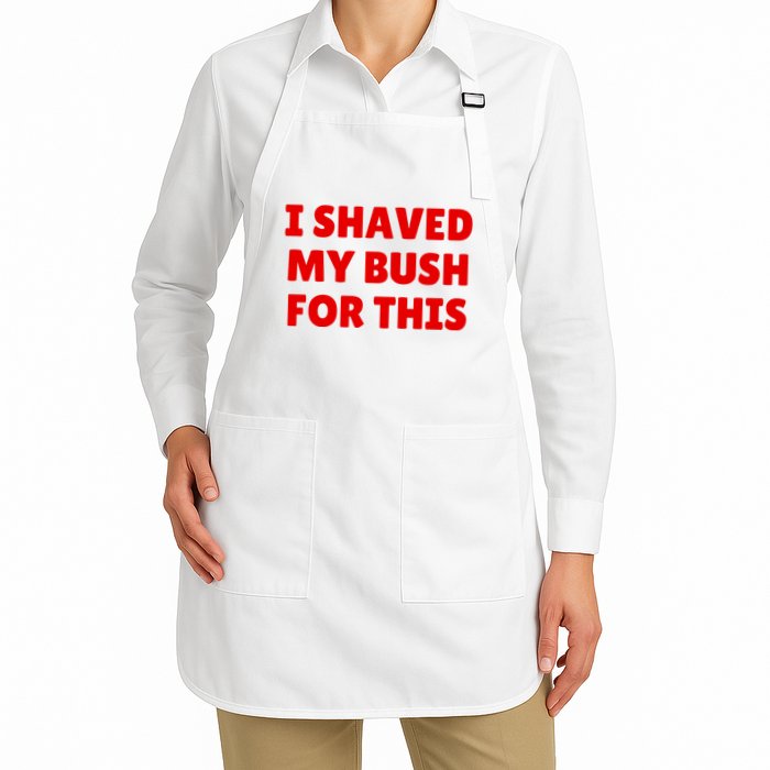 I Shaved My Bush For This Funny Pool Party Apron