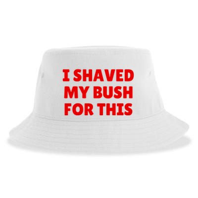 I Shaved My Bush For This Funny Pool Party Sustainable Bucket Hat