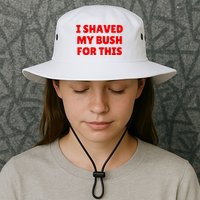 I Shaved My Bush For This Funny Pool Party Bucket Hat