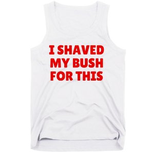 I Shaved My Bush For This Funny Pool Party Tank Top