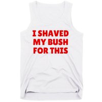 I Shaved My Bush For This Funny Pool Party Tank Top