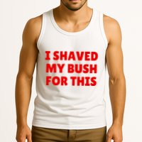 I Shaved My Bush For This Funny Pool Party Tank Top