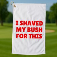 I Shaved My Bush For This Funny Pool Party Golf Towel